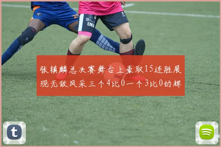 张镇麟总决赛舞台上豪取15连胜展现无敌风采三个4比0一个3比0的辉煌战绩